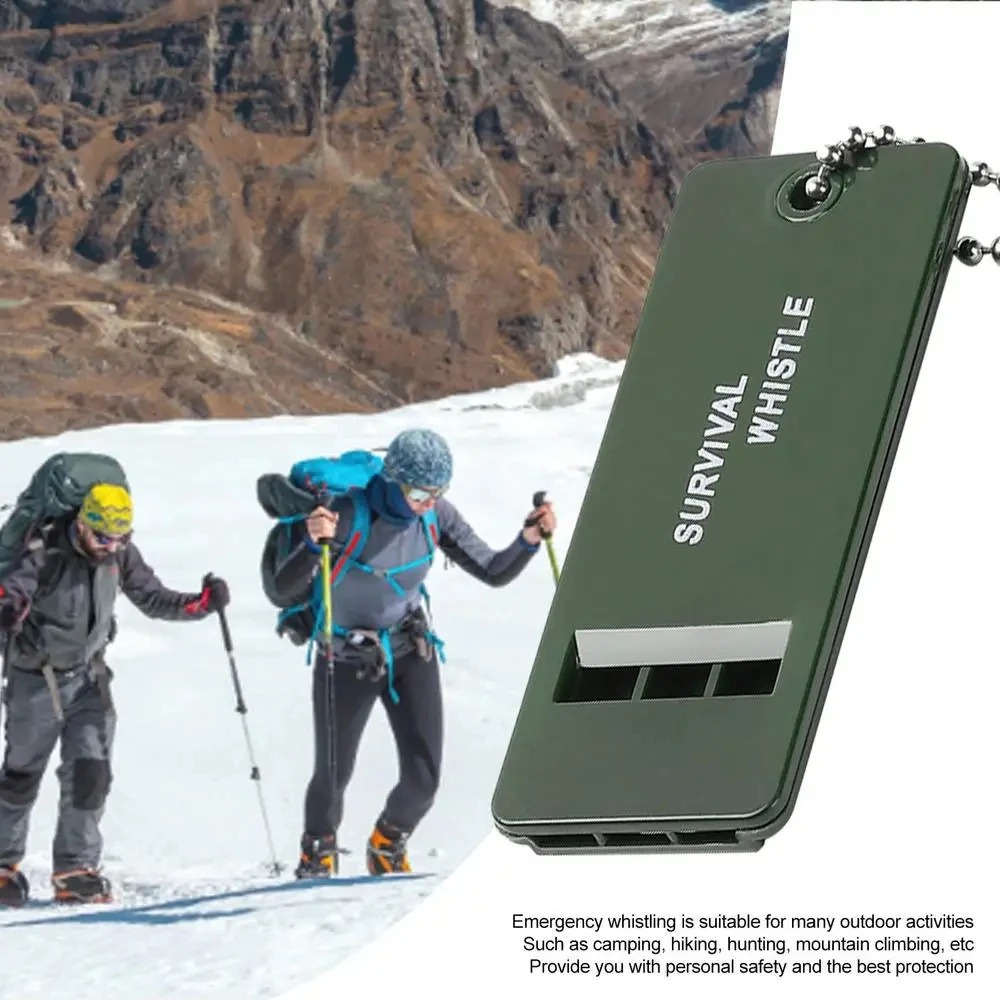 Hunting Outdoor Gear - High Decibel 3-Frequency Whistle Outdoor Emergency