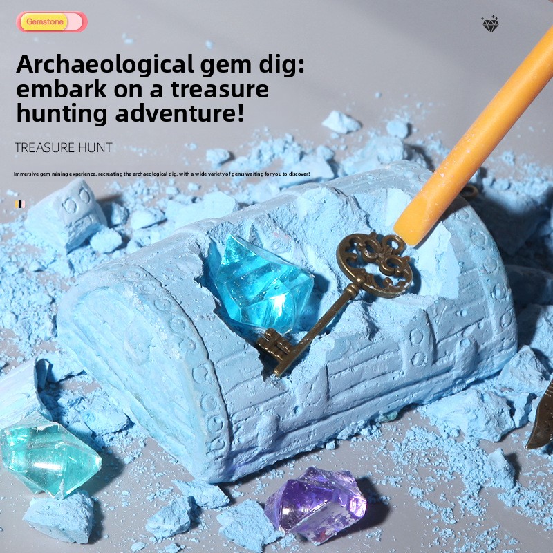 Hunting Blind Fabric - Cross-Border Archaeological Dig Gemstone | Kids