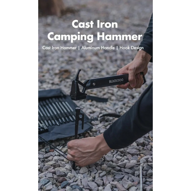 Hunting Dog Outdoor - BLACKDOG Camp Hammer Survival Tool Ultra-light