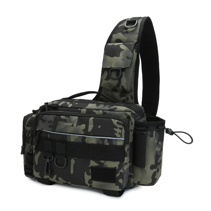 Hunting Fishing Outdoor - Large capacity Luya multifunctional waist bag