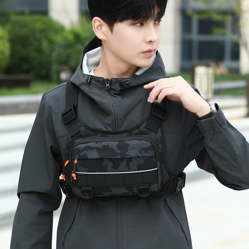 Hunting Fishing Outdoor - Cycling Front Chest Vest Tactical Backpack