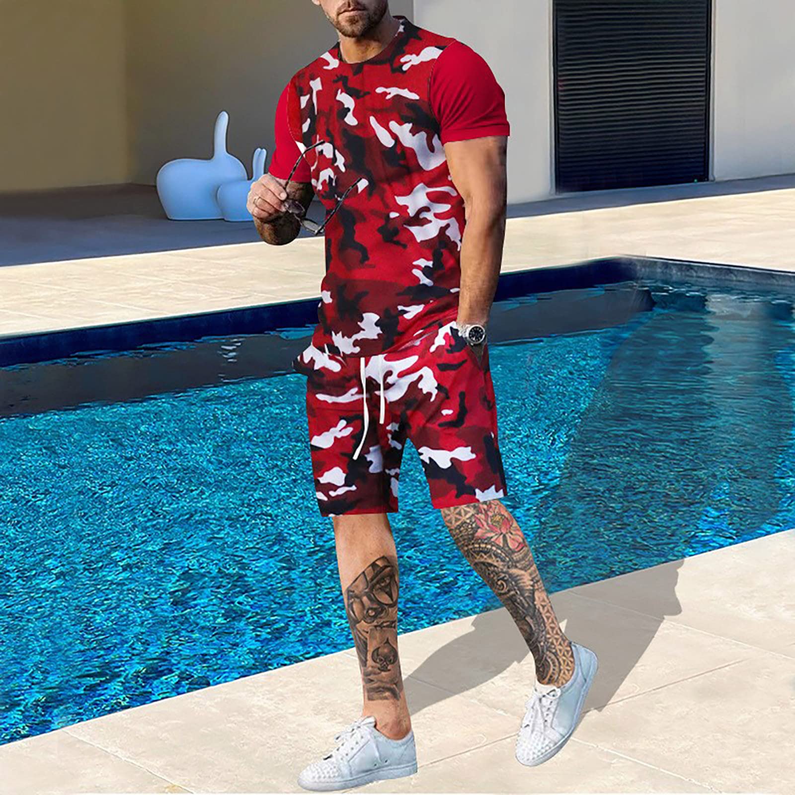 Summer Men Camouflage T shirt  - Outdoor Hunting Outfit ulasan dan harga