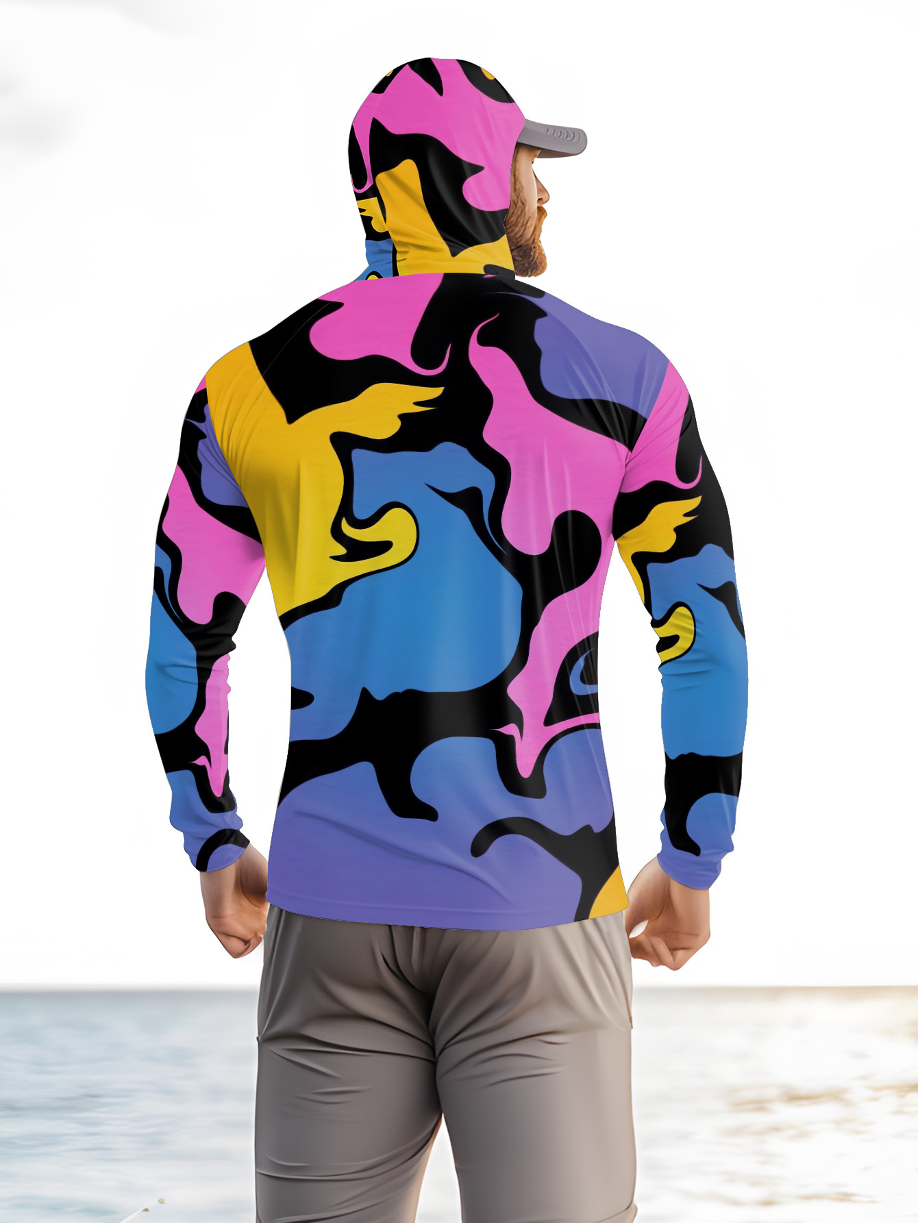 Fishing hooded sweatshirt men' - Hunting Fishing Outdoor ulasan dan harga