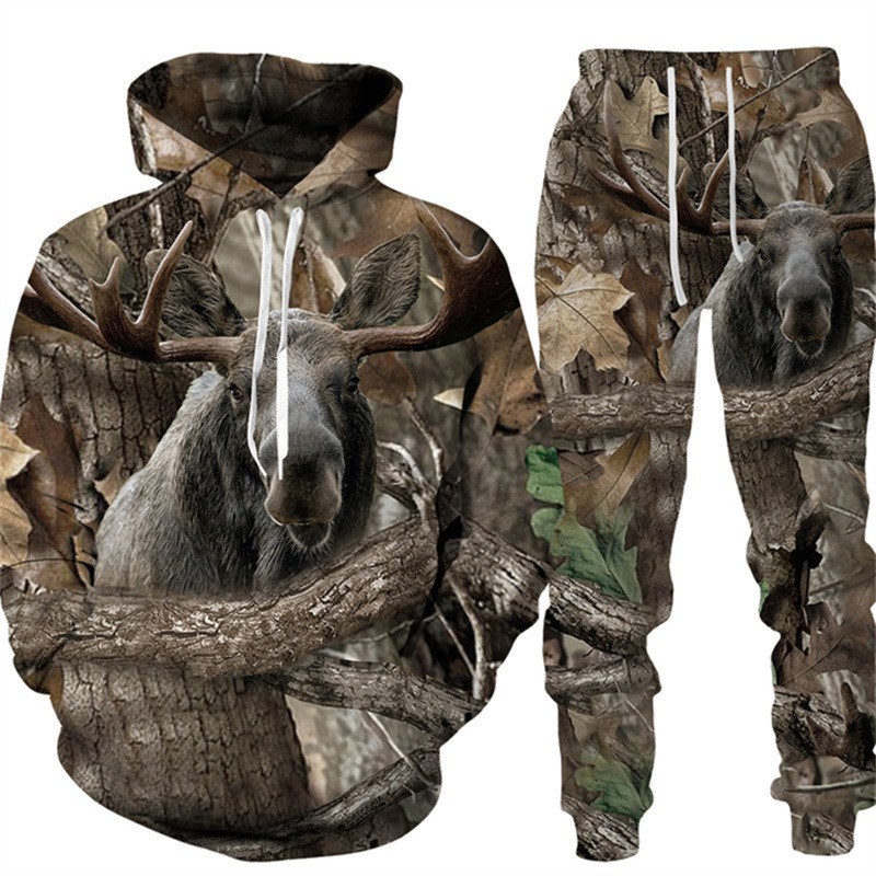 Men's Camouflage Hunting Anima - Outdoor Hunting Outfit ulasan dan harga