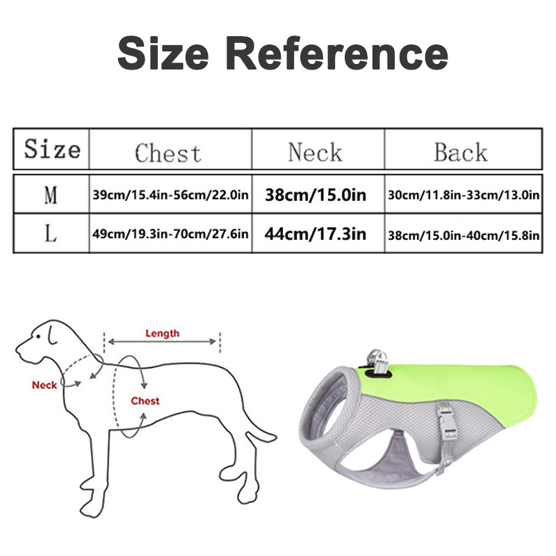 medium-sized dog Cooling Vest  - Hunting Dog Outdoor ulasan dan harga