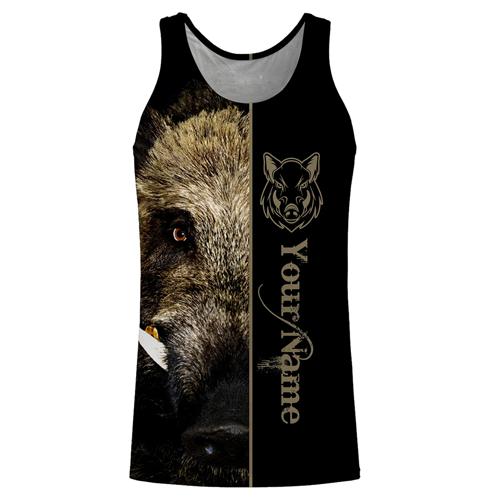 Custom Name Boar Hunter Tank T - Hunting Dog Outdoor ulasan dan harga