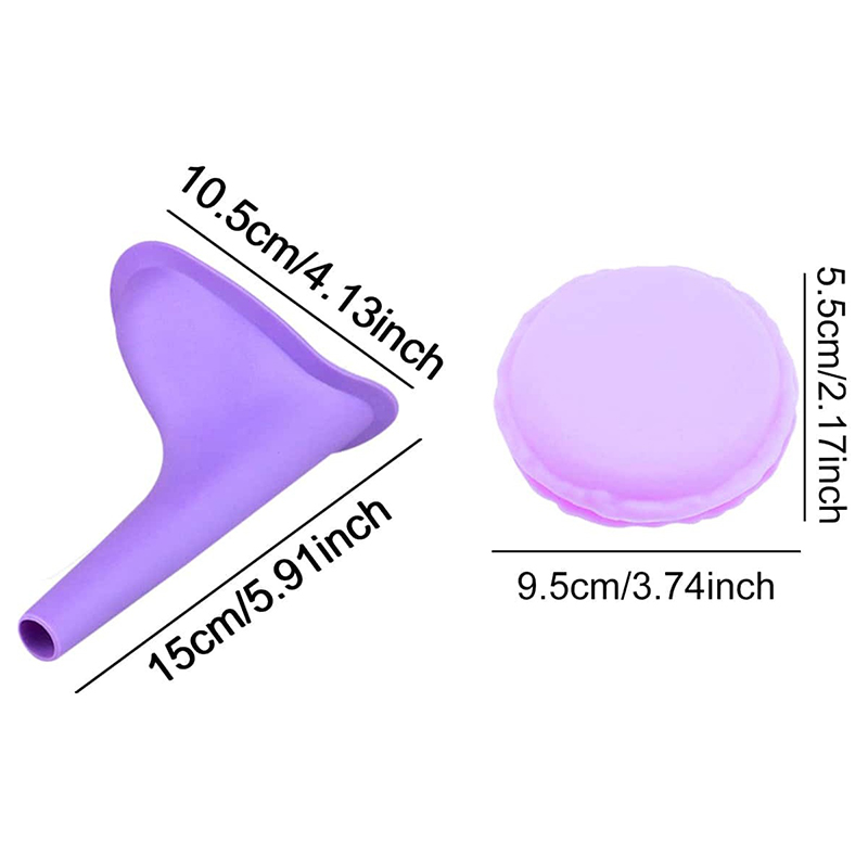 Reusable Silicone Female Urina - Outdoor Hunting Toilet ulasan dan harga