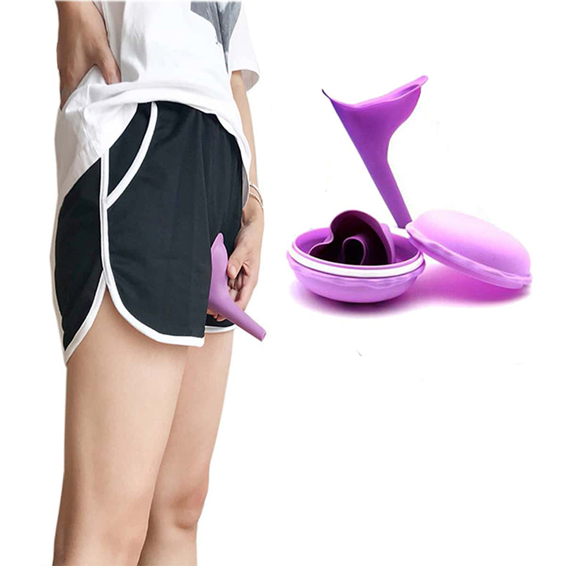 Reusable Silicone Female Urina - Outdoor Hunting Toilet ulasan dan harga