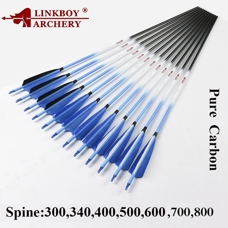 Linkboy Archery Carbon Arrows  - Hunting Bow Compound ulasan dan harga