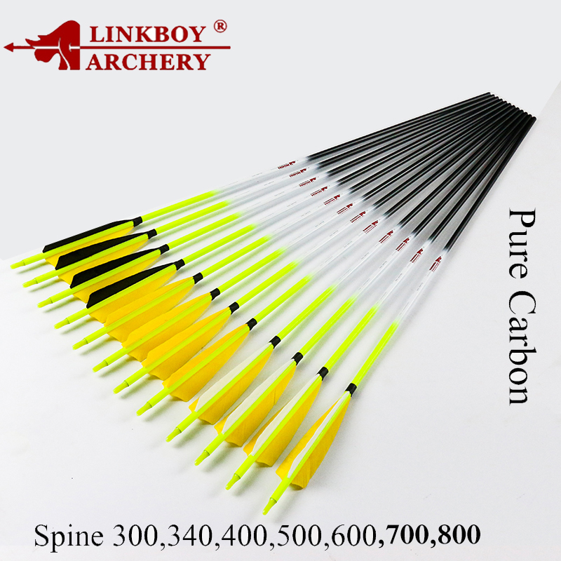 Linkboy Archery Carbon Arrows  - Hunting Bow Compound ulasan dan harga
