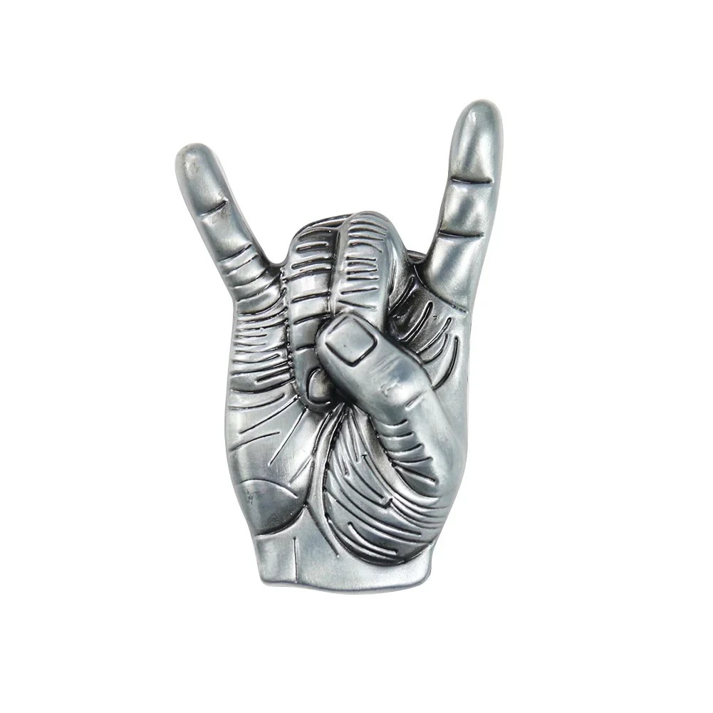 Rock Gesture Belt Buckle Punk  - Outdoor Hunting Outfit ulasan dan harga