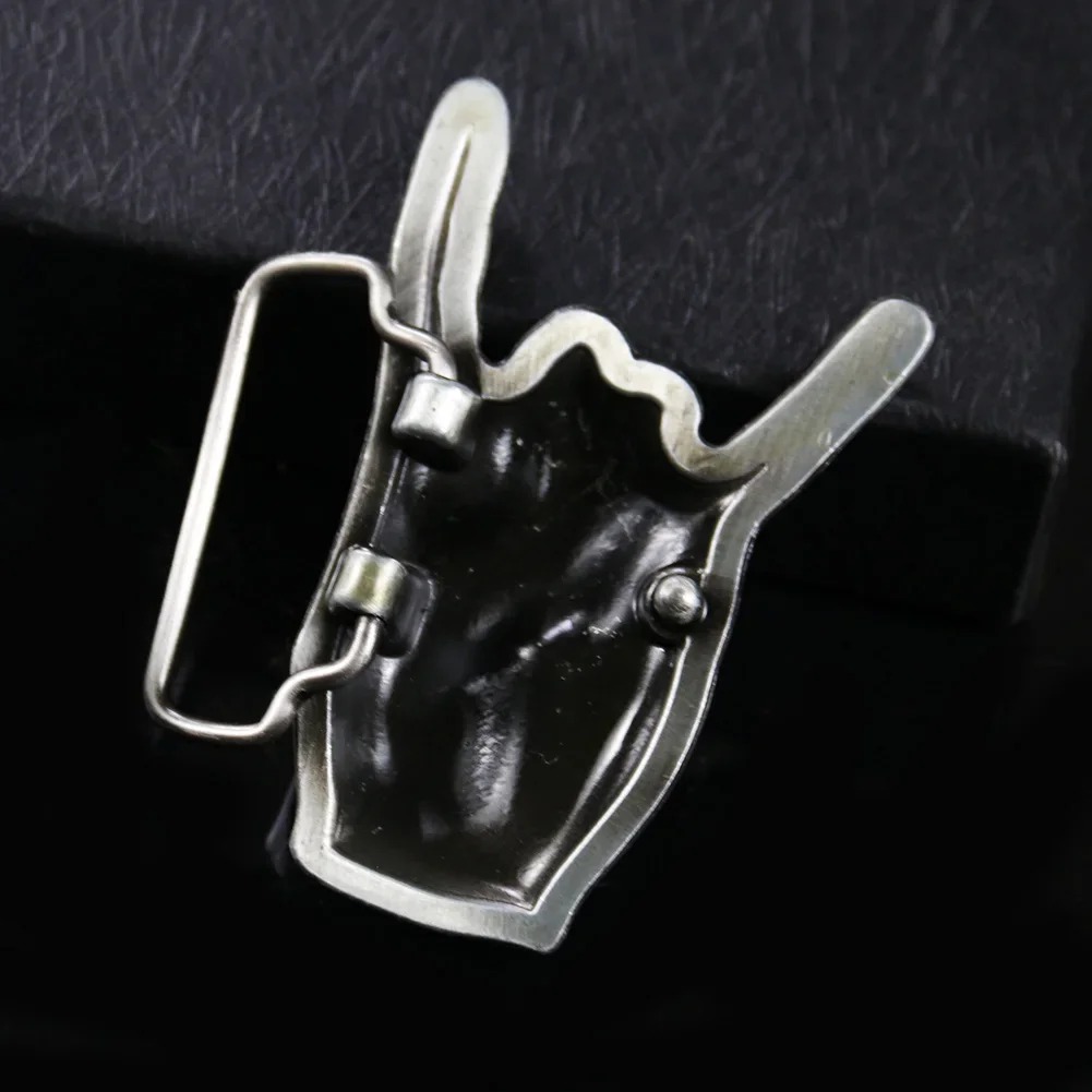 Rock Gesture Belt Buckle Punk  - Outdoor Hunting Outfit ulasan dan harga