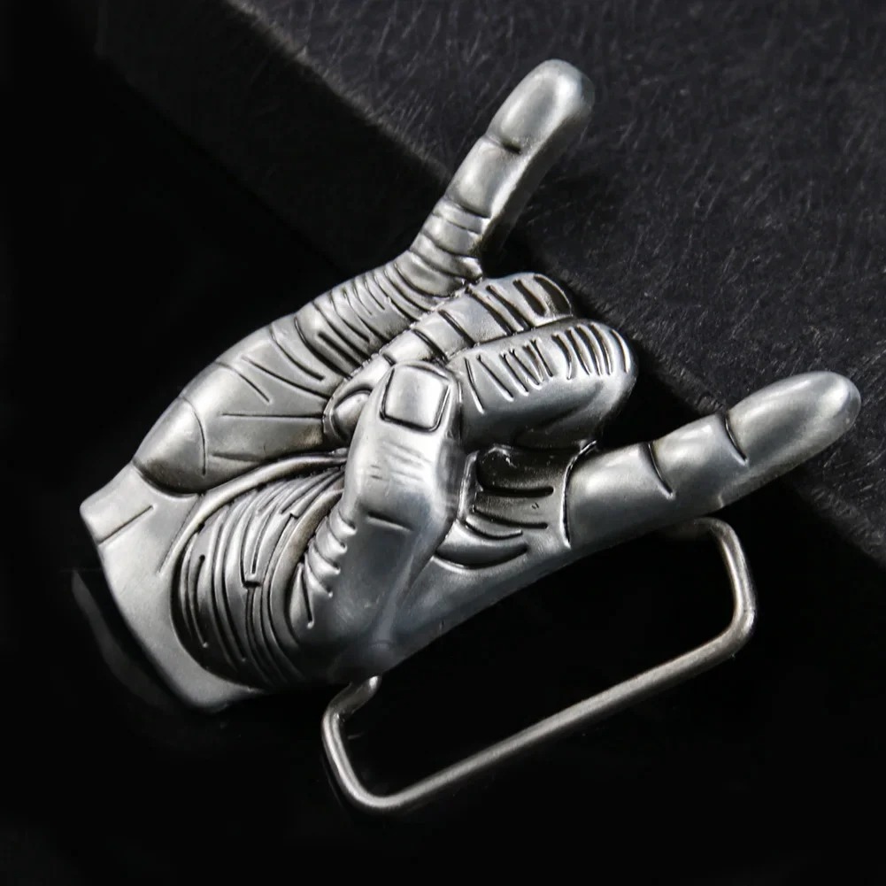 Rock Gesture Belt Buckle Punk  - Outdoor Hunting Outfit ulasan dan harga