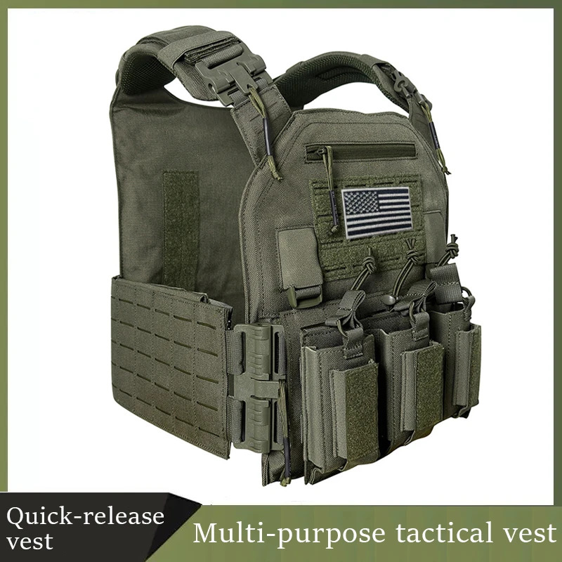1000d Nylon Chaleco Tactico Ve - Hunting Outdoor Gear ulasan dan harga