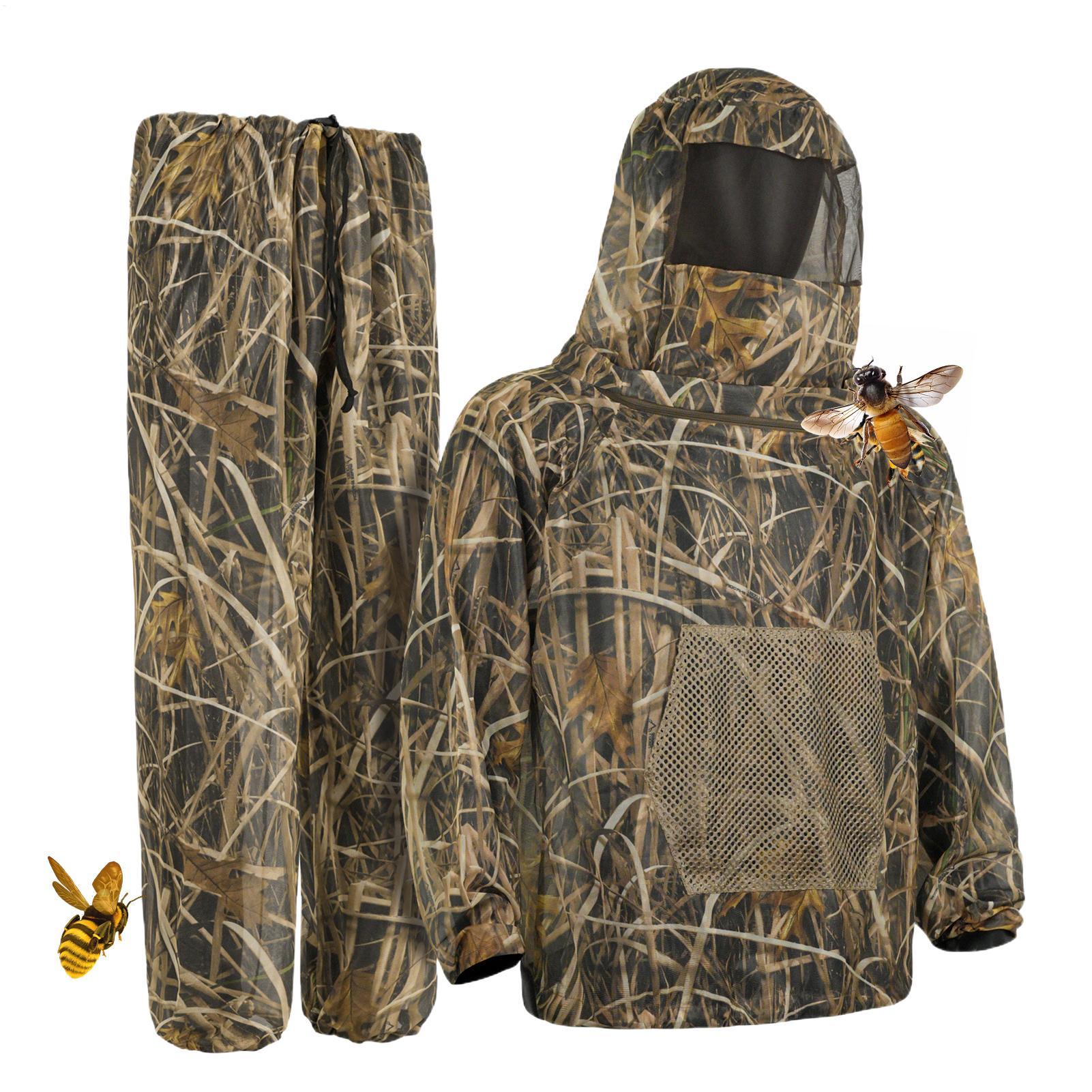 Hunting Suit Fly Proof Mesh Ou - Outdoor Hunting Outfit ulasan dan harga
