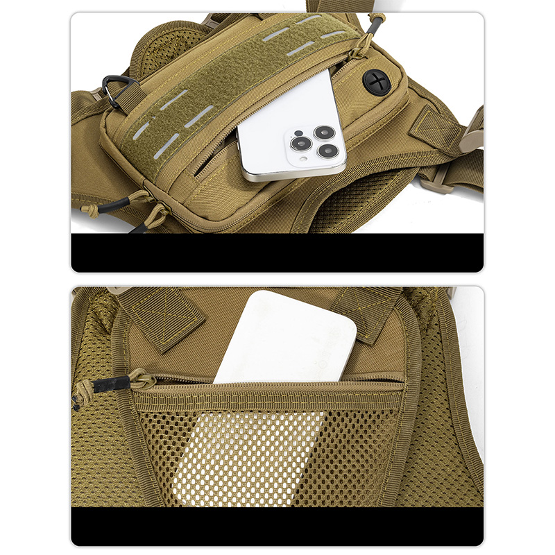 Tactical Front Chest Rig Bag V - Hunting Outdoor Gear ulasan dan harga