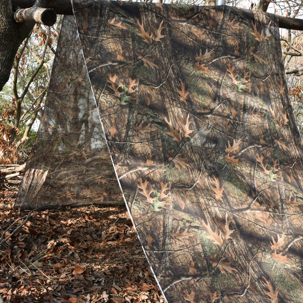 300D Camo Netting For Hunting  - Hunting Blind Fabric ulasan dan harga