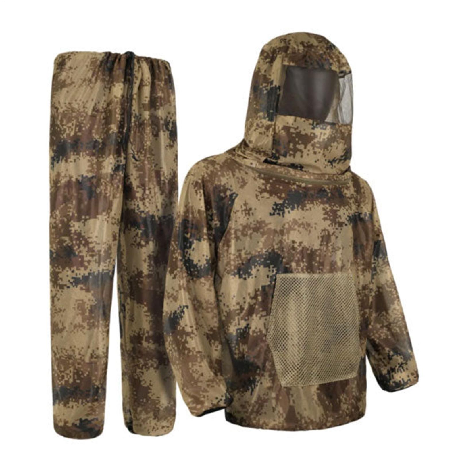 Men Hunting Clothes Fly Proof  - Outdoor Hunting Outfit ulasan dan harga