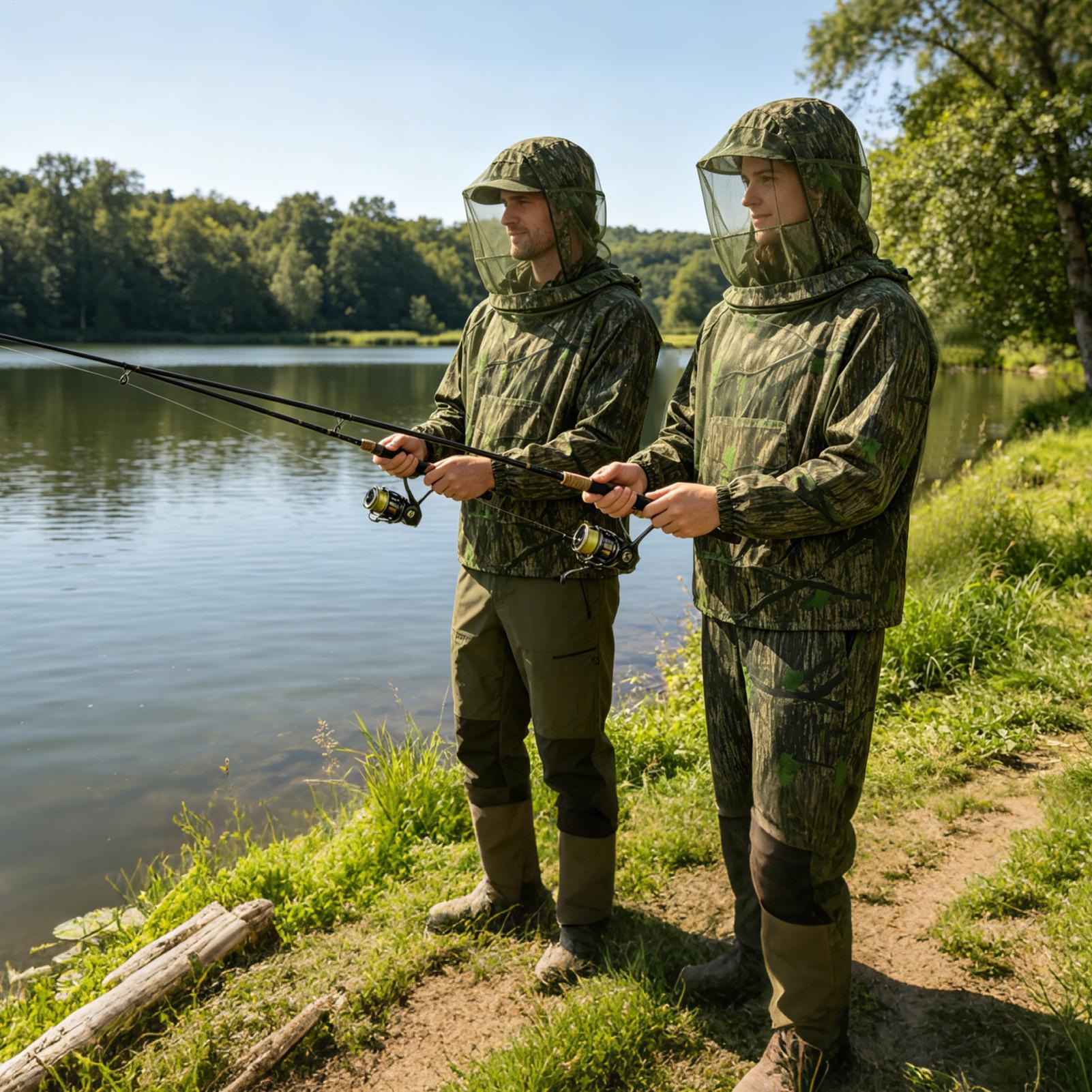 Hunting Clothes Fly Proof Mesh - Outdoor Hunting Outfit ulasan dan harga