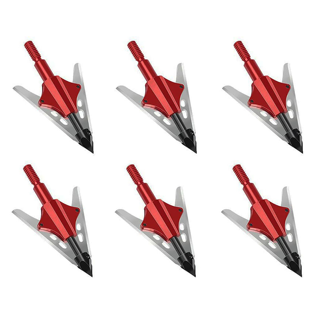 GZMO 6 Pcs Hunting Broadheads  - Hunting Outdoor Gear ulasan dan harga