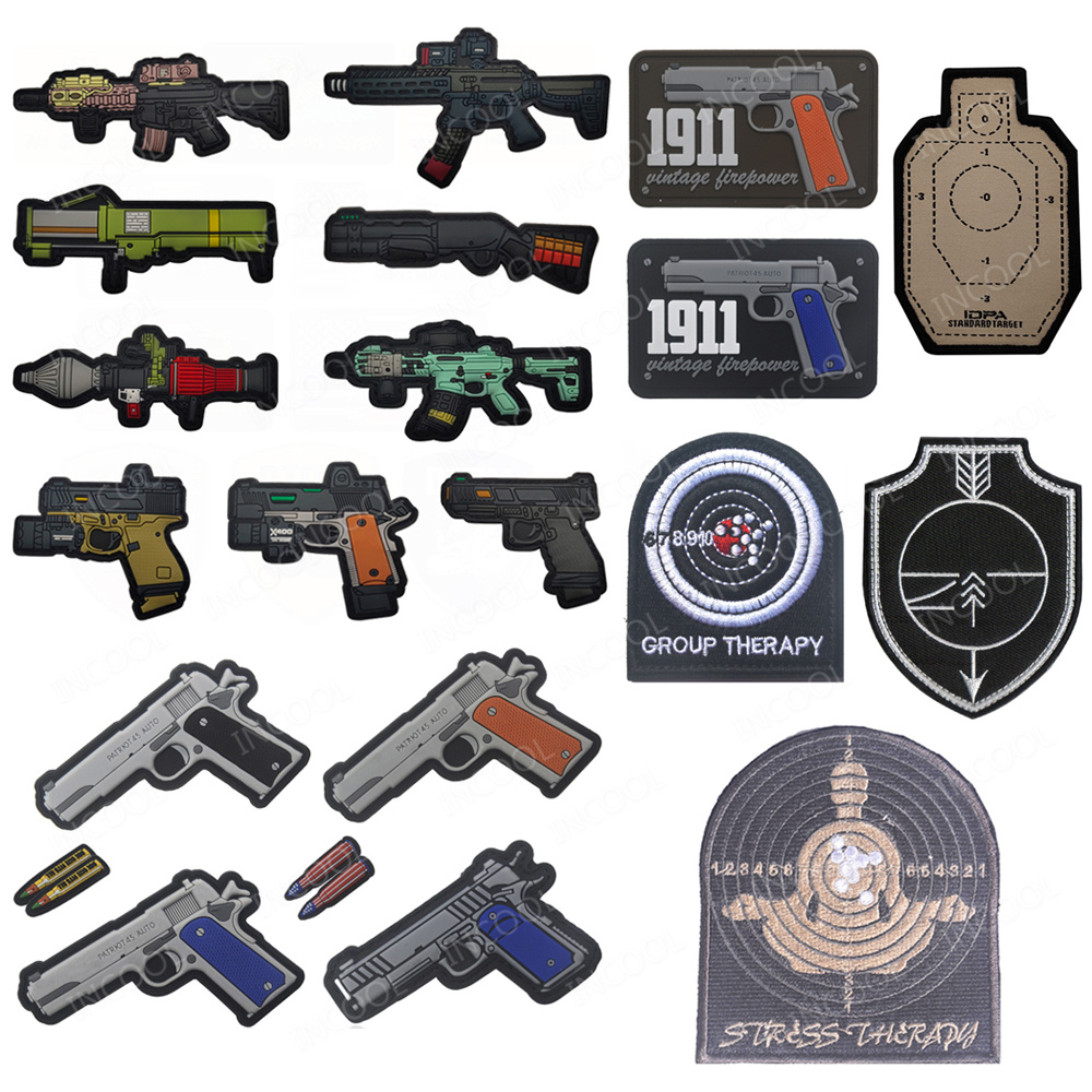 3D PVC Rubber Gun Patch AK47 H - Hunting Blind Fabric ulasan dan harga