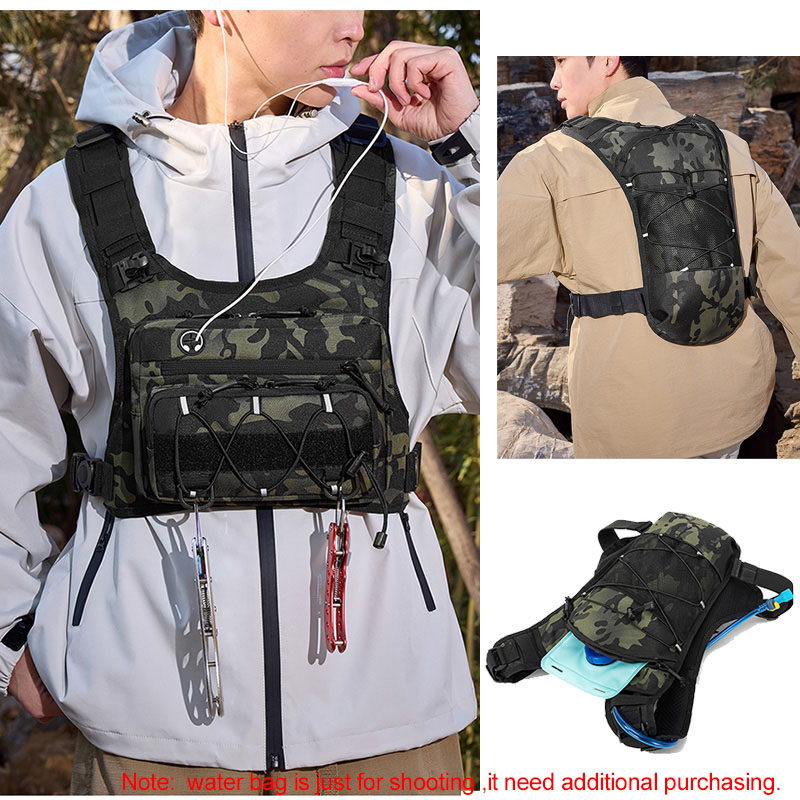 Tactical Bag Front Chest Rig V - Hunting Outdoor Gear ulasan dan harga