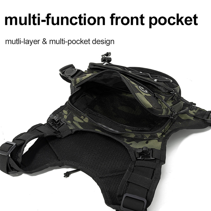 Tactical Bag Front Chest Rig V - Hunting Outdoor Gear ulasan dan harga
