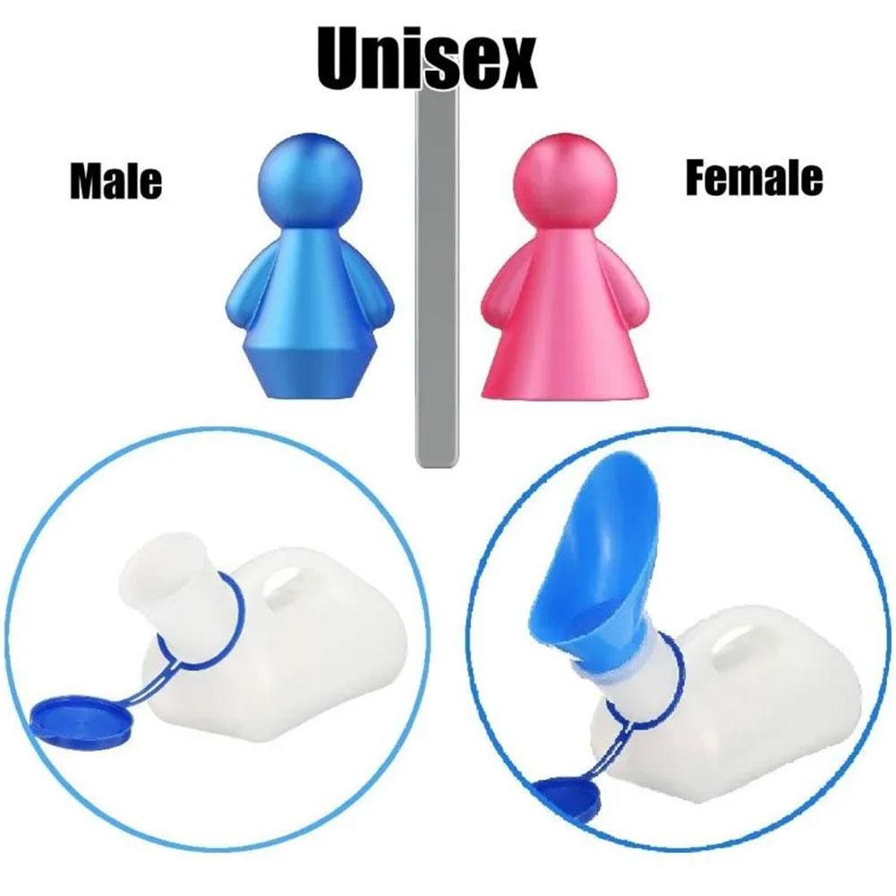 1000ML Plastic Unisex Portable - Outdoor Hunting Toilet ulasan dan harga