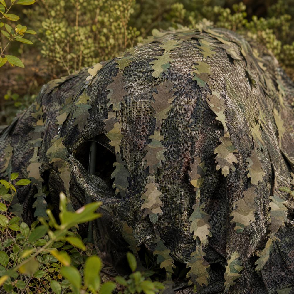 5/10Pcs Camouflage Leaf Scrim  - Hunting Blind Fabric ulasan dan harga