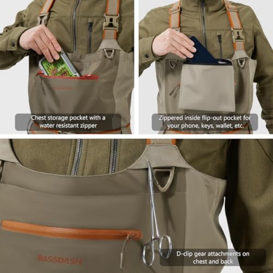 Men's IMMERSE Waders Waterproo - Fishing Waders Breathable ulasan dan harga
